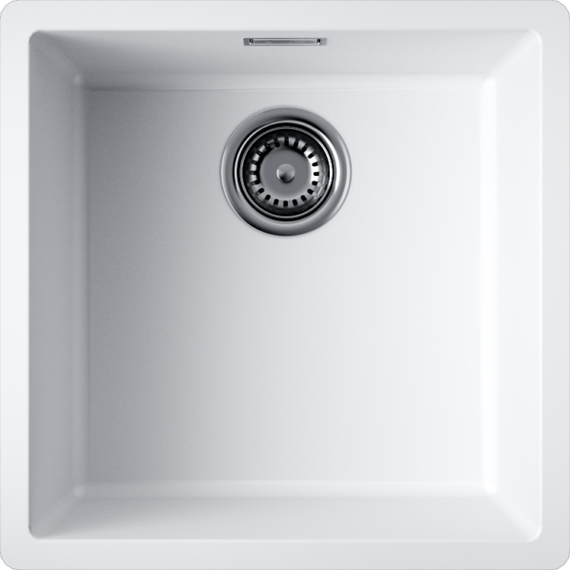 Кухонная мойка Omoikiri Yamakawa 45T-Integra-WH 4997255, белый, Цвет производителя: белый - 2 Кухонная мойка Omoikiri Yamakawa 45T-Integra-WH 4997255, белый, Цвет производителя: белый фото 2