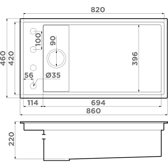 Кухонная мойка Omoikiri Kinaru Pro 86-U/I-WG 4993202, wind green, Цвет производителя: wind green - 4 Кухонная мойка Omoikiri Kinaru Pro 86-U/I-WG 4993202, wind green, Цвет производителя: wind green фото 4