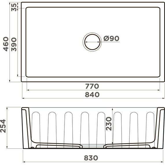 Кухонная мойка Omoikiri Mikura 83-CC 4997085, cappuccino coffee, Цвет производителя: cappuccino coffee - 4 Кухонная мойка Omoikiri Mikura 83-CC 4997085, cappuccino coffee, Цвет производителя: cappuccino coffee фото 4