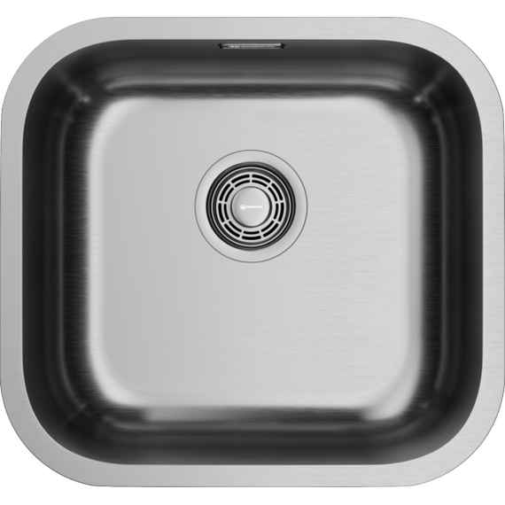 Кухонная мойка Omoikiri Omi 44-U/I-IN 4993189 0,8 мм, нержавеющая сталь, Цвет производителя: нержавеющая сталь фото 2