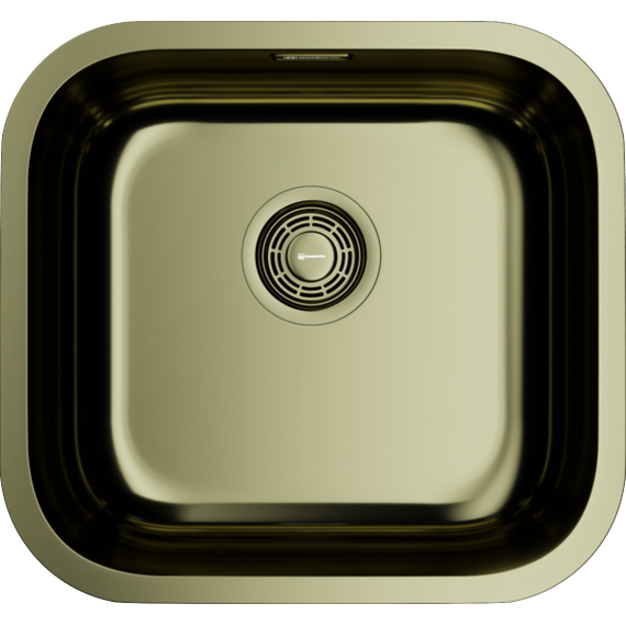 Кухонная мойка Omoikiri Omi 44-U/I-LG 4993268, светлое золото, Цвет производителя: светлое золото фото 2