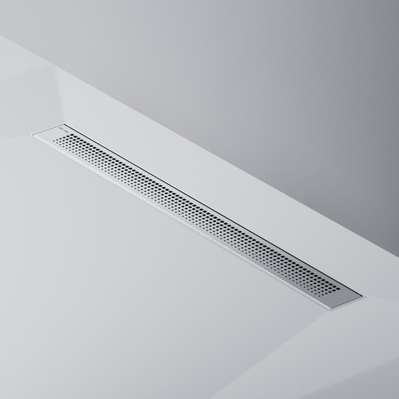 Душевой трап (лоток) 80 AM.PM PrimeFlow W02SC-P11-080-01SB комбинированный затвор со стальной матовой решеткой фото 6