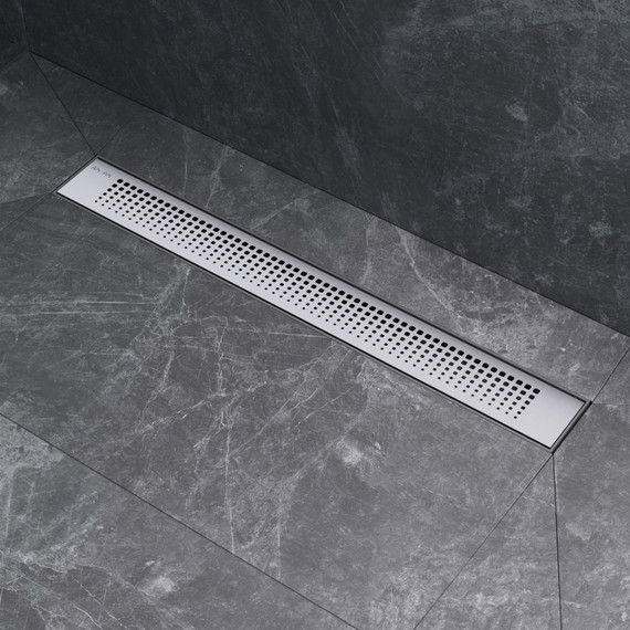 Душевой трап (лоток) 60 AM.PM PrimeFlow W02SC-P11-060-01SB комбинированный затвор со стальной матовой решеткой фото 5