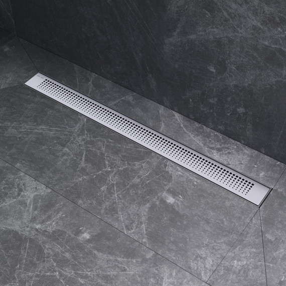 Душевой трап (лоток) 80 AM.PM PrimeFlow W02SC-P11-080-01SB комбинированный затвор со стальной матовой решеткой фото 5