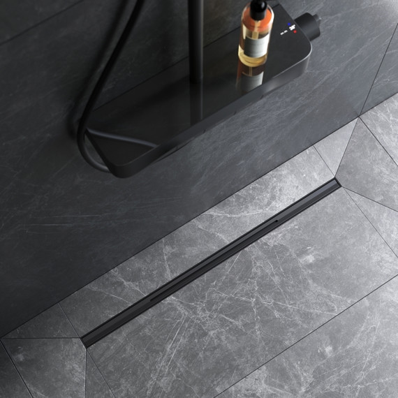 Трап AM.PM 80 см W01SC-S11-080-05BM, чёрный фото 4