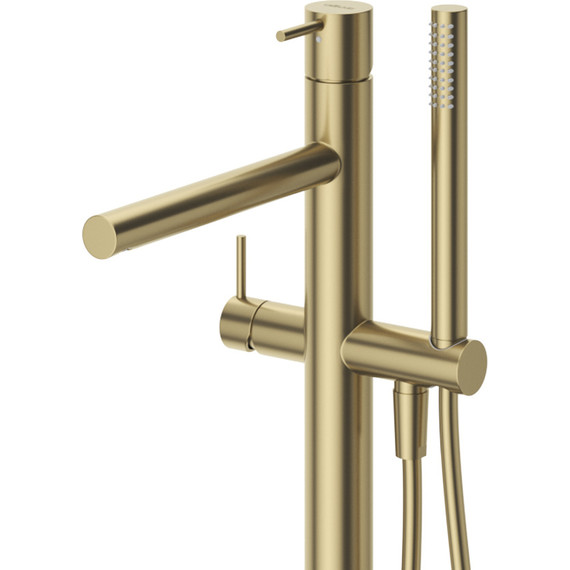 Смеситель для ванны Cezares LEAF-VDP-L-SR, sunrise, Цвет производителя: Sunrise фото 3