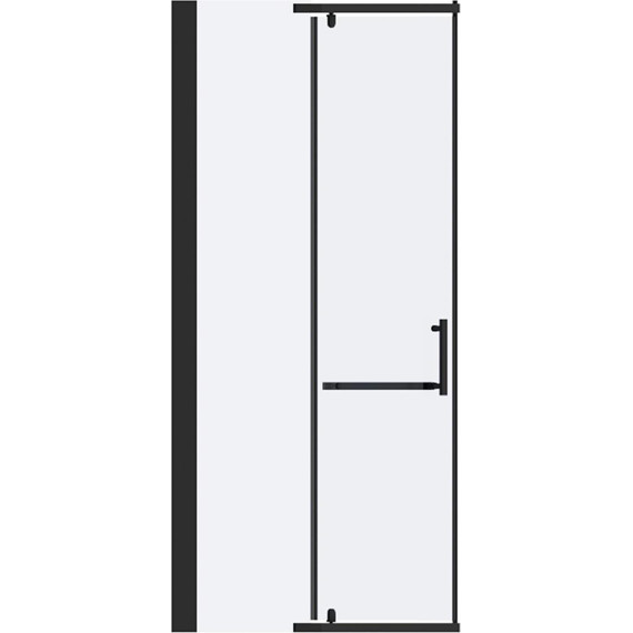 Душевое ограждение Mirsant Arena Pentagon 100x100 см, (стекло 8 мм), чёрный/прозрачное - 3 Душевое ограждение Mirsant Arena Pentagon 100x100 см, (стекло 8 мм), чёрный/прозрачное фото 3