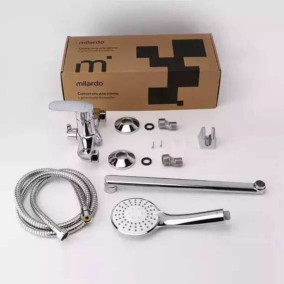 Смеситель для ванны Milardo Rora RORSB00M10 фото 4