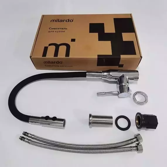 Смеситель для кухни Milardo Meal M01SB2FM05 фото 5