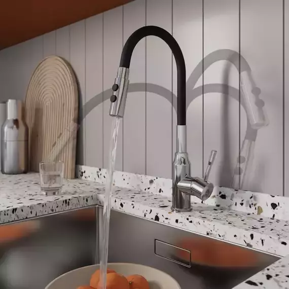 Смеситель для кухни Milardo Meal M01SB2FM05 фото 3