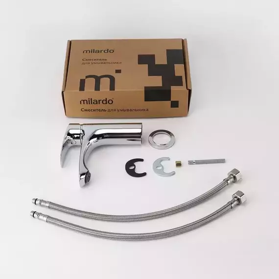 Смеситель для раковины Milardo Rora RORSB00M01 - 4 Смеситель для раковины Milardo Rora RORSB00M01 фото 4