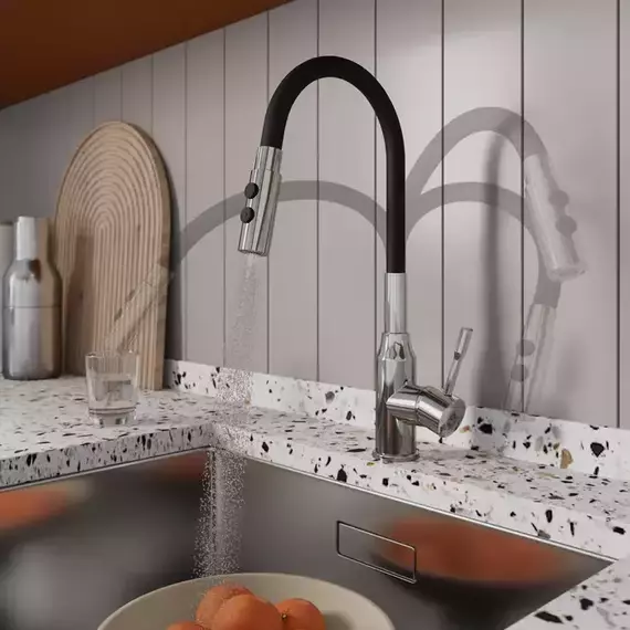 Смеситель для кухни Milardo Meal M01SB2FM05 фото 4