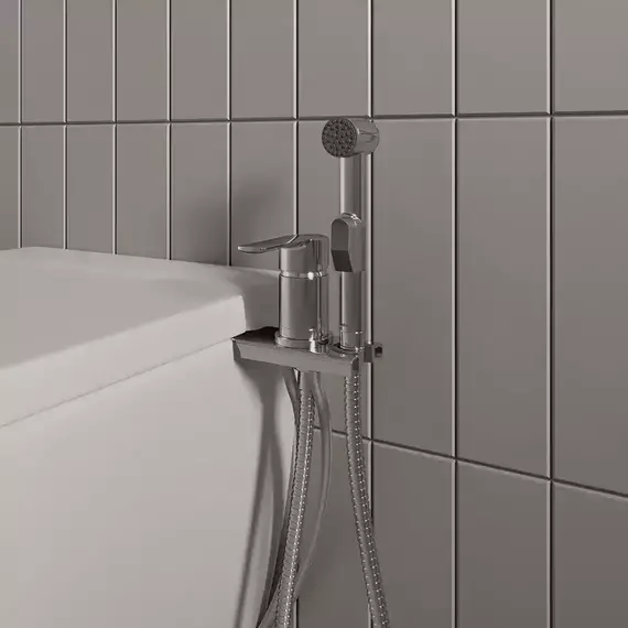 Набор для гигиенического душа Milardo Tidy 001SB00M08 устанавливаемый на унитаз фото 3