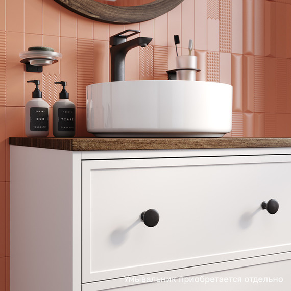 Тумба подвесная со столешницей Iddis Torr 60 см TOR60WMi95K, матовый белый - 6 Тумба подвесная со столешницей Iddis Torr 60 см TOR60WMi95K, матовый белый фото 6