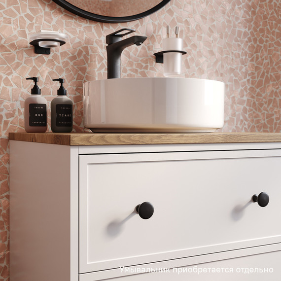 Тумба подвесная со столешницей Iddis Torr 60 см TOR60WVi95K, матовый белый фото 6