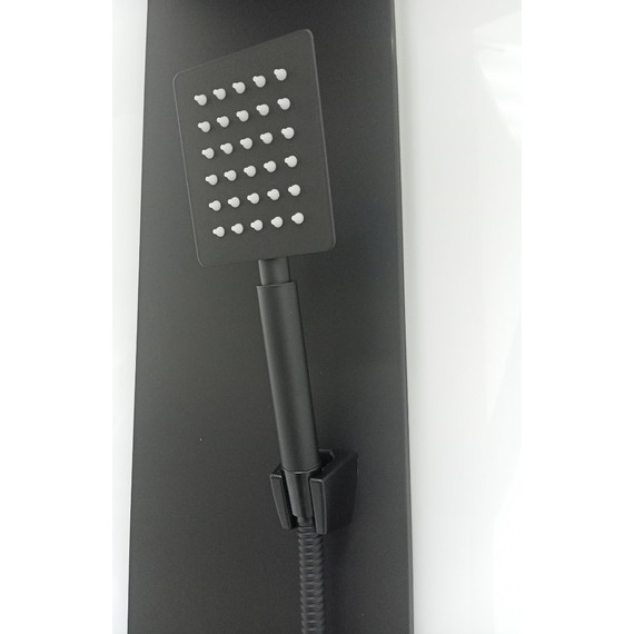 Душевая кабина CeruttiSpa 90х90 см BELLA90B, чёрный/прозрачное - 13 Душевая кабина CeruttiSpa 90х90 см BELLA90B, чёрный/прозрачное фото 13