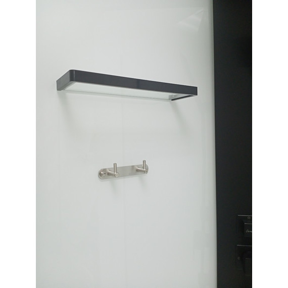 Душевая кабина CeruttiSpa 90х90 см BELLA90B, чёрный/прозрачное - 5 Душевая кабина CeruttiSpa 90х90 см BELLA90B, чёрный/прозрачное фото 5