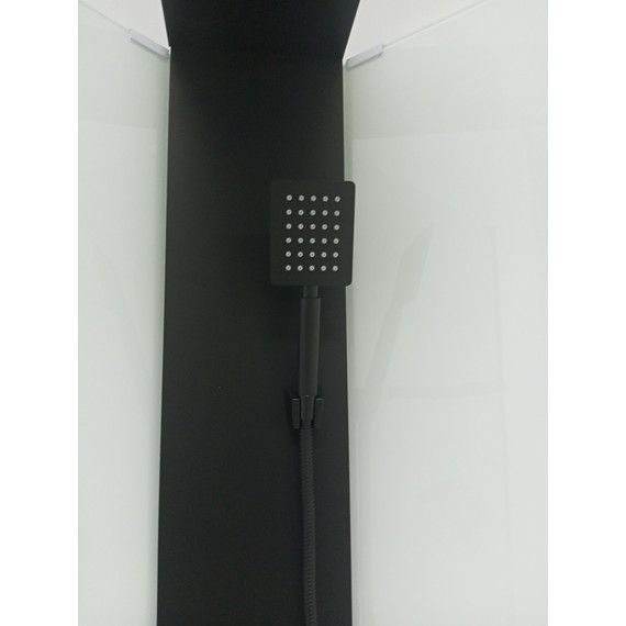 Душевая кабина CeruttiSpa 90х90 см BELLA90B, чёрный/прозрачное - 7 Душевая кабина CeruttiSpa 90х90 см BELLA90B, чёрный/прозрачное фото 7