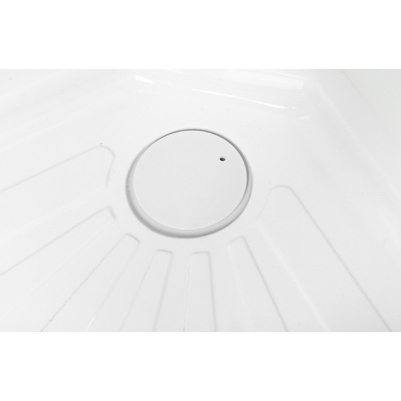 Душевая кабина CeruttiSpa 90х90 см Bella T, хром/прозрачное фото 11