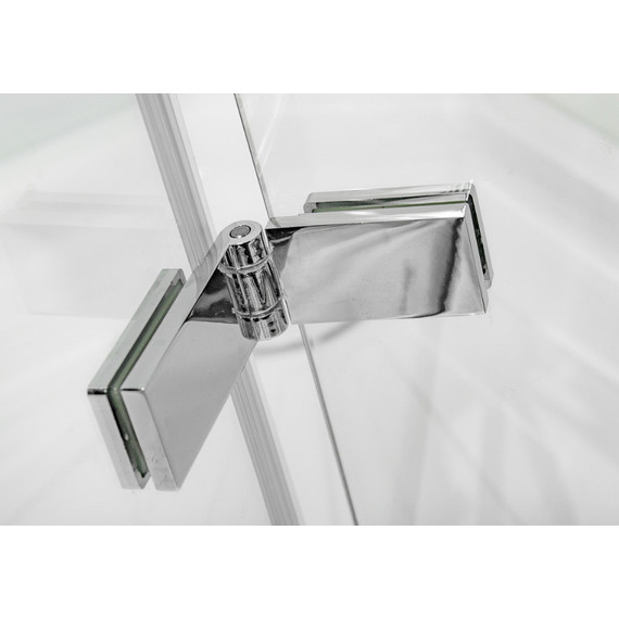 Душевая кабина CeruttiSpa 90х90 см Bella T, хром/прозрачное фото 15