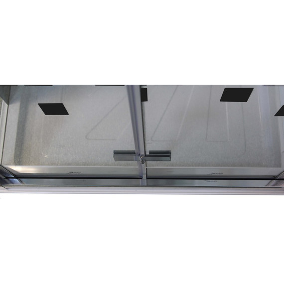 Душевая кабина CeruttiSpa 90х90 см Bella T, хром/прозрачное фото 17