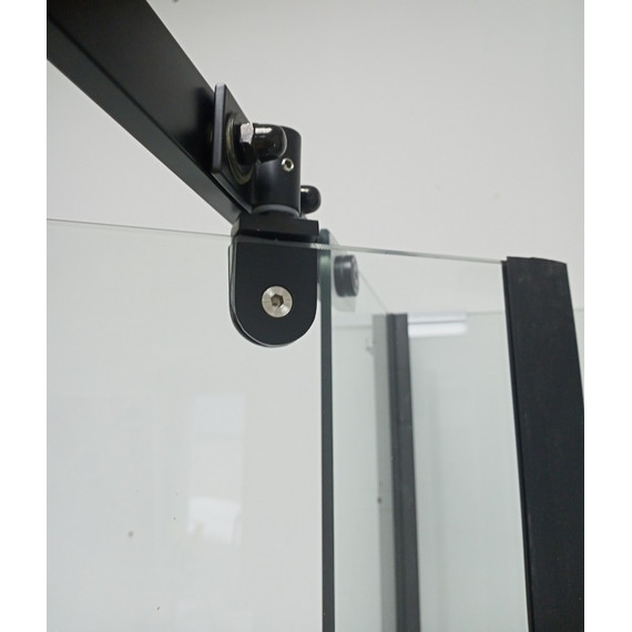 Душевая кабина CeruttiSpa 90х90 см CHIKA901B, чёрный/прозрачное - 13 Душевая кабина CeruttiSpa 90х90 см CHIKA901B, чёрный/прозрачное фото 13