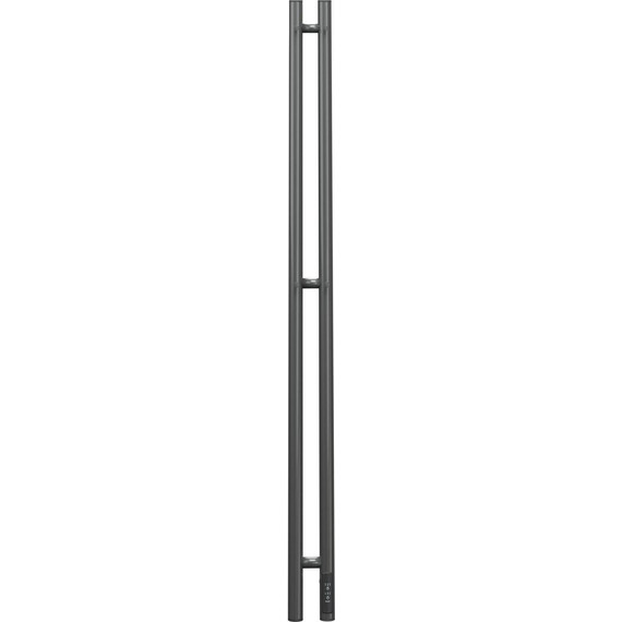 Полотенцесушитель электрический Point Деметра П3 80x1200 мм PN12812GB (возможность скрытого подключения) R, графит фото 