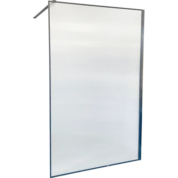 Душевая перегородка CeruttiSpa STRIP T120 120х190 см, чёрный/матовое фото 2