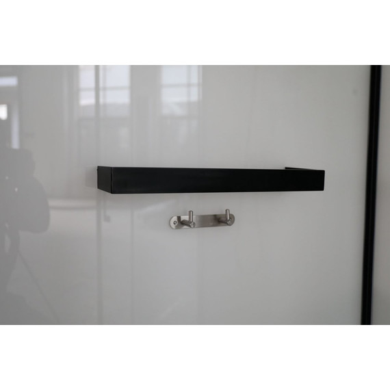 Душевая кабина CeruttiSpa 90х90 см VIVA91B, чёрный/прозрачное (безсиликоновая сборка) фото 5