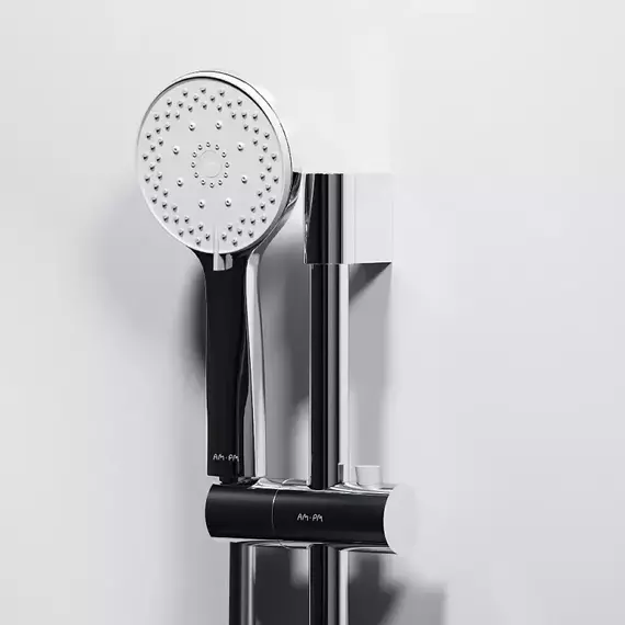 Душевая кабина Am.Pm X-Joy 90х90 см W94C-401A-090MT, серебристый/прозрачное - 4 Душевая кабина Am.Pm X-Joy 90х90 см W94C-401A-090MT, серебристый/прозрачное фото 4