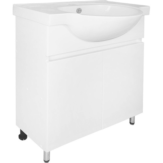 Тумба напольная с раковиной Loranto Ирис 70 см CS00093566 (раковина Тео 70) - 2 Тумба напольная с раковиной Loranto Ирис 70 см CS00093566 (раковина Тео 70) фото 2