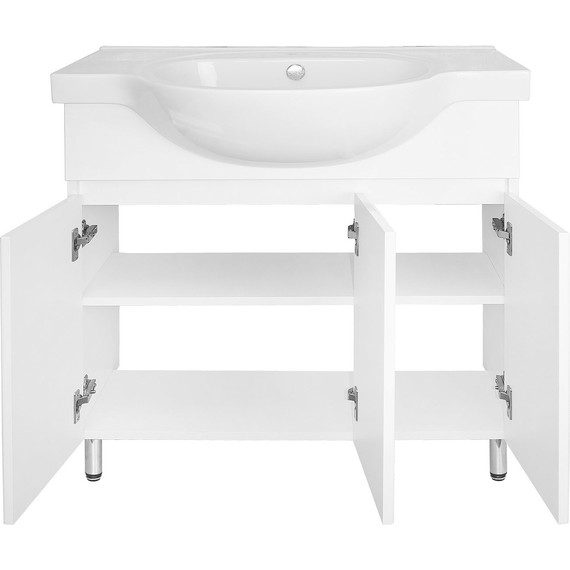 Тумба напольная с раковиной Loranto Ирис 80 см CS00093567 (раковина Teo 80) - 3 Тумба напольная с раковиной Loranto Ирис 80 см CS00093567 (раковина Teo 80) фото 3