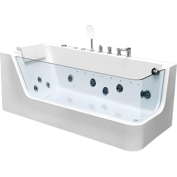 Ванна гидромассажная CeruttiSpa C-494-17L 170х80 см фото 5