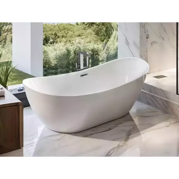 Ванна отдельностоящая CeruttiSpa 187x74 см NEMI170II CT10506 фото 2