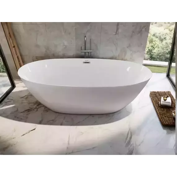 Ванна отдельностоящая CeruttiSpa 170x80 см GRETA170 CT10516 фото 