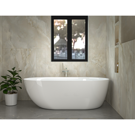 Ванна отдельностоящая CeruttiSpa 170x75 см Como CT7386 фото 