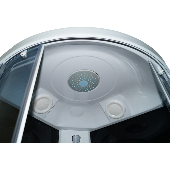 Душевая кабина Parly Classic Эконом 80х80 см EC821, белый/тонированное фото 5