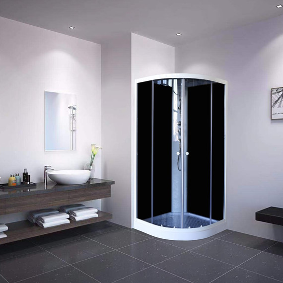 Душевая кабина Parly Classic Эконом 80х80 см EC831, белый/тонированное фото 2