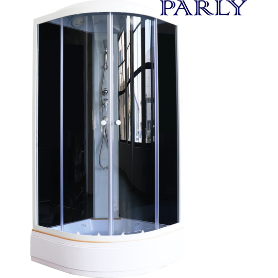 Душевая кабина Parly Classic 90х90 см ECM921, белый/тонированное фото 2