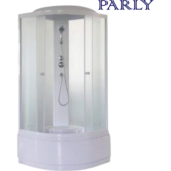 Душевая кабина Parly Effect 90х90 см EF921, белый/матовое фото 3