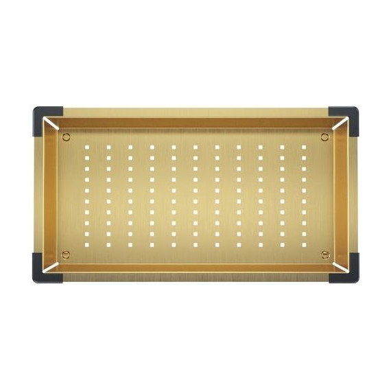 Коландер для кухонной мойки Iddis Kitchen Line KOL23MGi59, золото матовое - 2 Коландер для кухонной мойки Iddis Kitchen Line KOL23MGi59, золото матовое фото 2