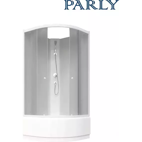 Душевая кабина Parly Effect 85х85 см TMF901, белый/матовое фото 2