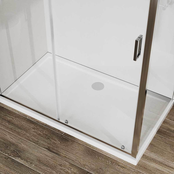 Душевое ограждение Vincea City 110x90 см VSR-5CT9011CL, хром/прозрачное фото 2