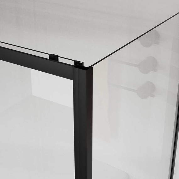 Душевое ограждение Vincea City 110x90 см VSR-5CT9011CLB, хром/прозрачное фото 4