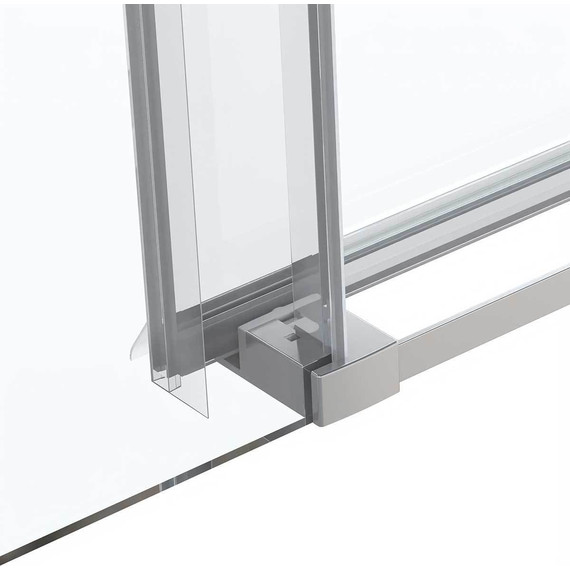 Душевое ограждение Vincea Como Soft 110x80 см VSR-1CS8011CL (стекло 8 мм) хром/прозрачное фото 9