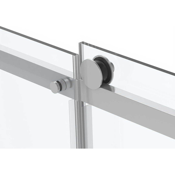 Душевое ограждение Vincea Como Soft 140x90 см VSR-1CS9014CL (стекло 8 мм) хром/прозрачное фото 7