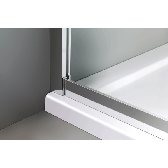 Душевое ограждение Vincea Scala 90x90 см VSQ-2SC900CL, хром/прозрачное фото 3