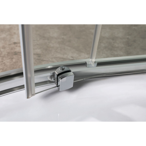 Душевое ограждение Vincea Scala 90x90 см VSQ-2SC900CL, хром/прозрачное фото 4