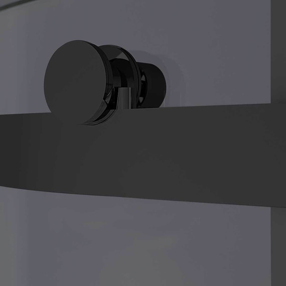 Душевое ограждение Vincea Como-N 120x90 см VSR-4CN9012CGB (стекло 8 мм) чёрный/тонированное фото 4