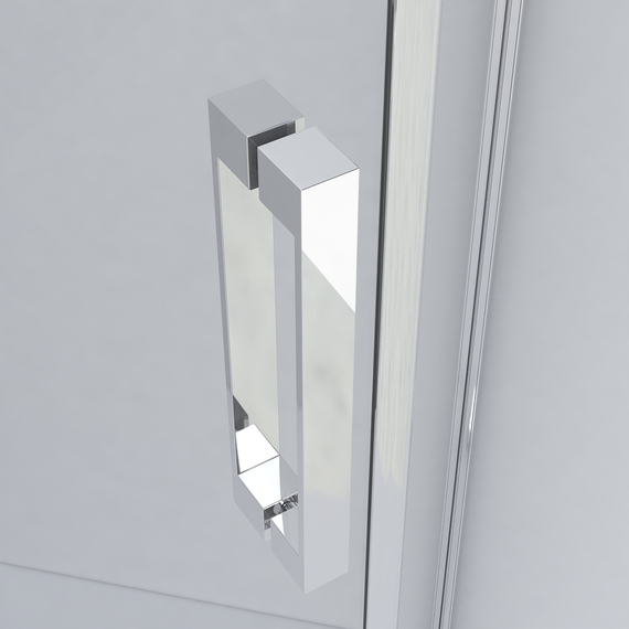 Душевое ограждение Vincea Stresa 100x100 см VSP-1S100CLG, брашированное золото/прозрачное фото 4